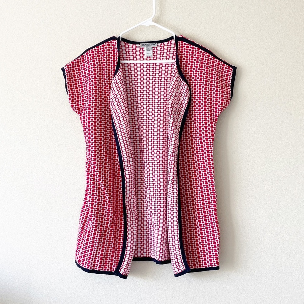 Pendleton Cotton Open Cardigan - image 1